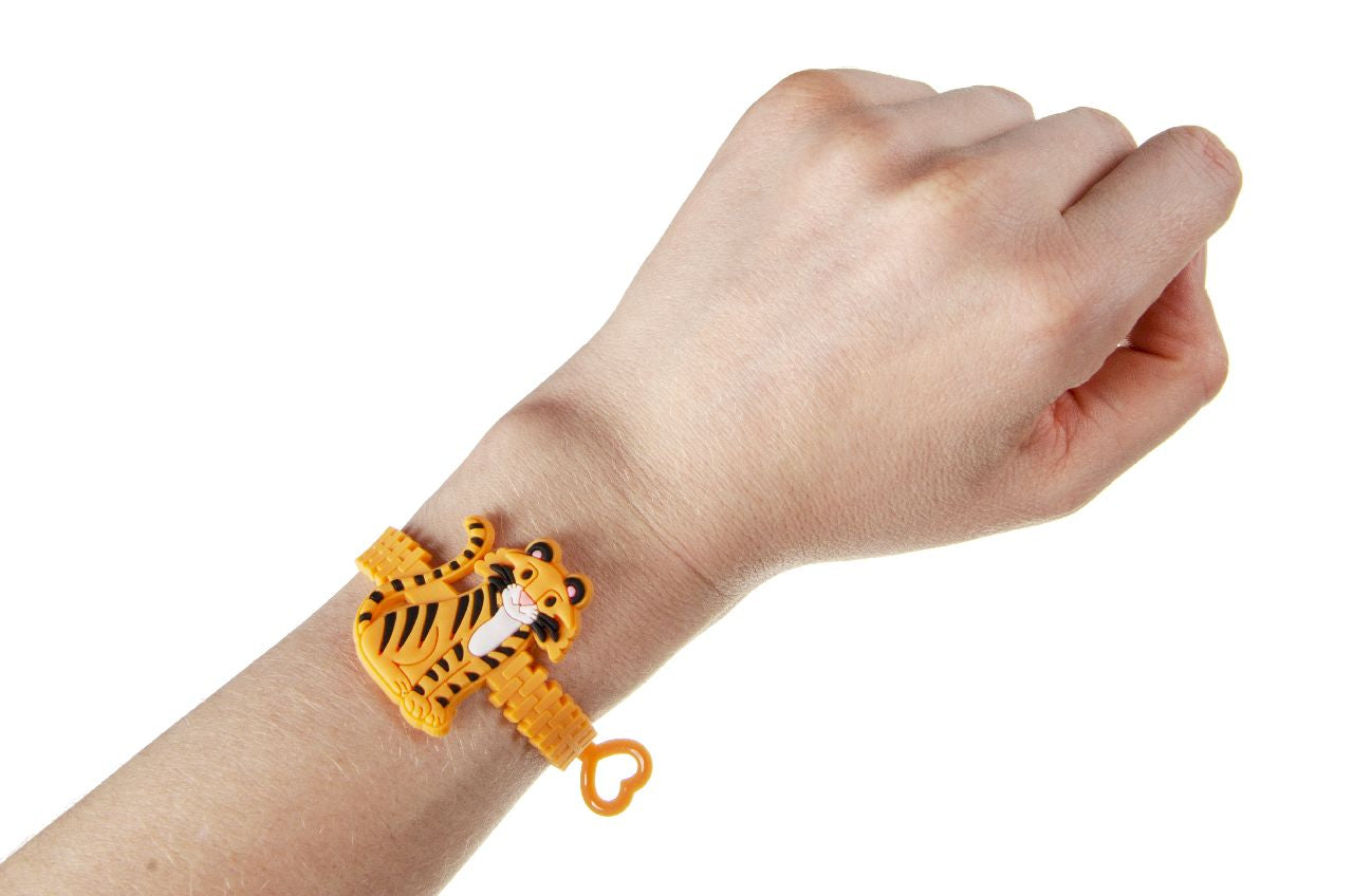 BRACELET ANIMAUX SAUVAGES X12PCS (LG0419) 24/1200