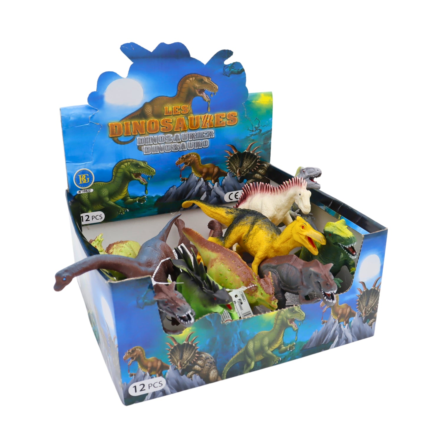 DINOSAURE 23-27 CM X12 PCS (BG10822) 144/48