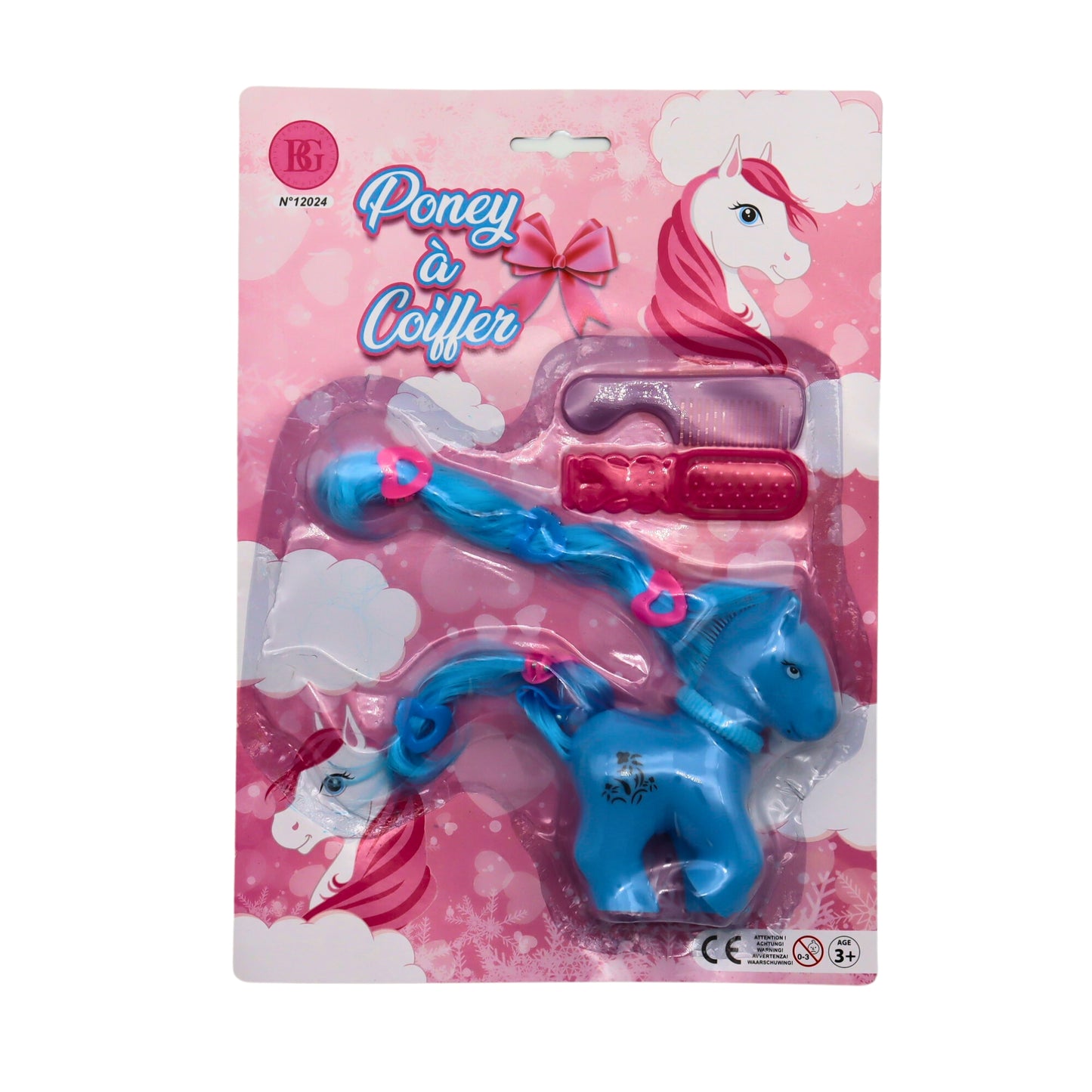 PONEY A COIFFER 10CM (BG12024) 144/24