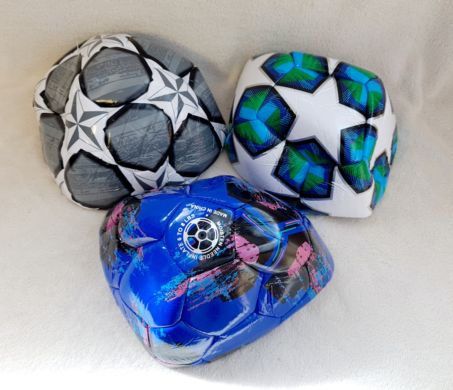 BALLON FOOT MOTIF 22 CM (MJ1239)