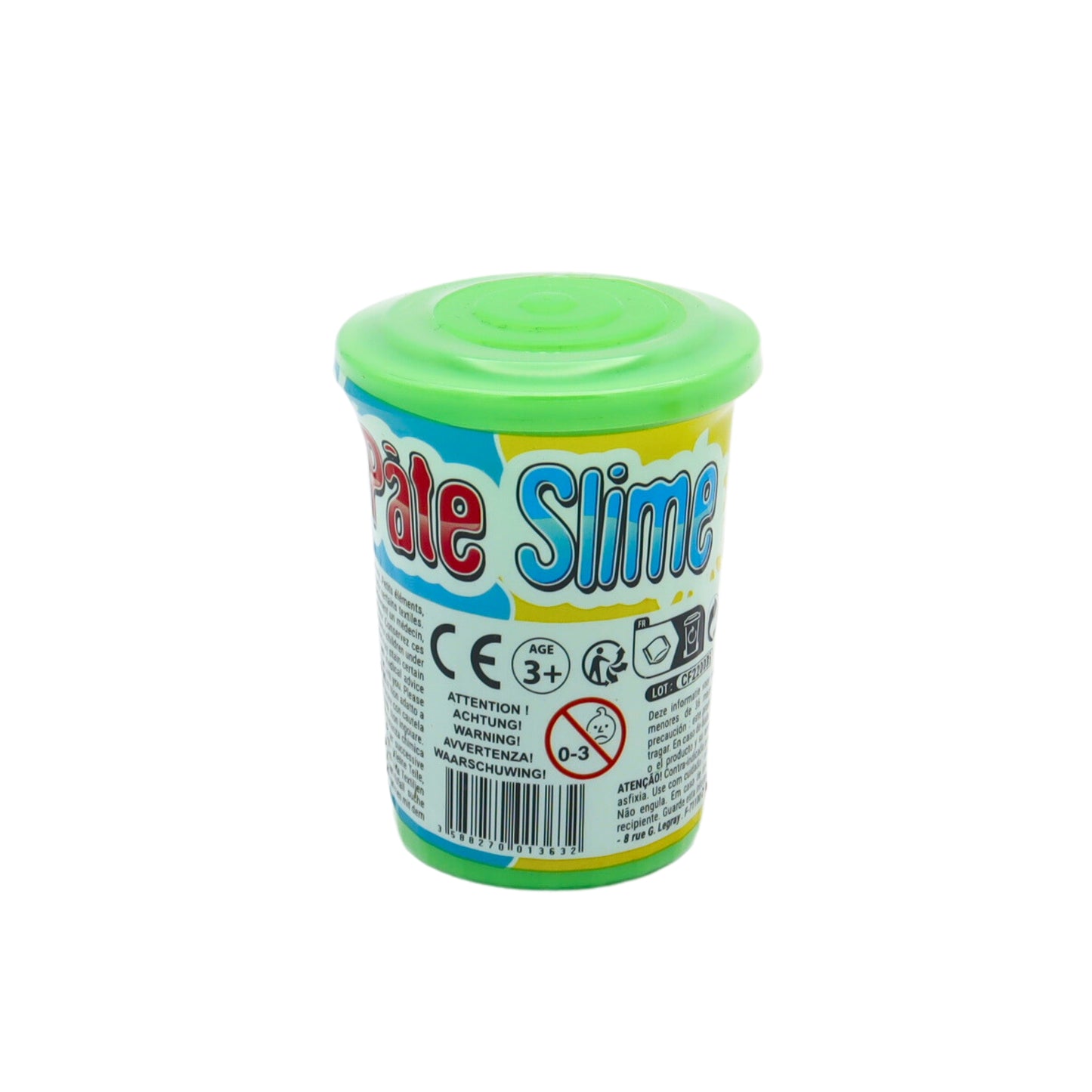 PATE SLIME BARIL FLUO 80 GR X24 PCS (BG13632)
