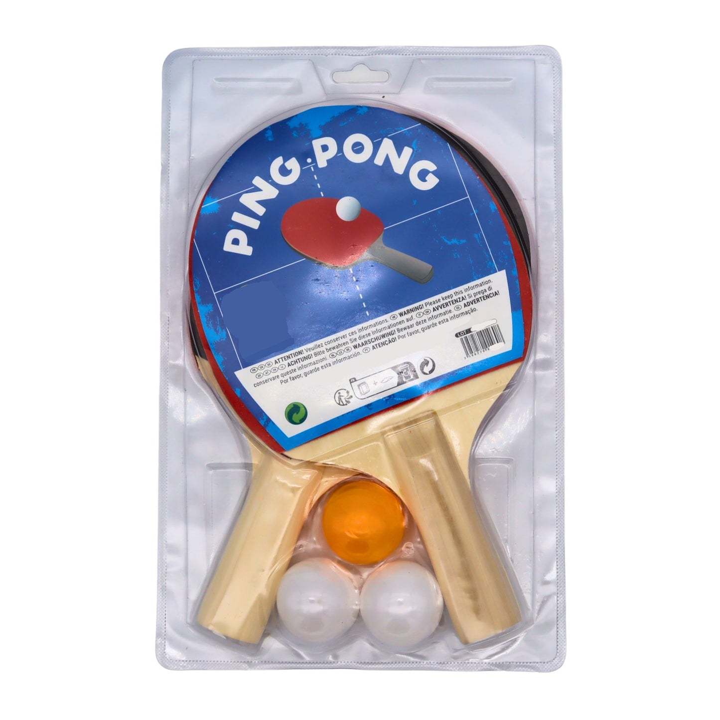 SET PING PONG AVEC 3 BALLES (TF61058)