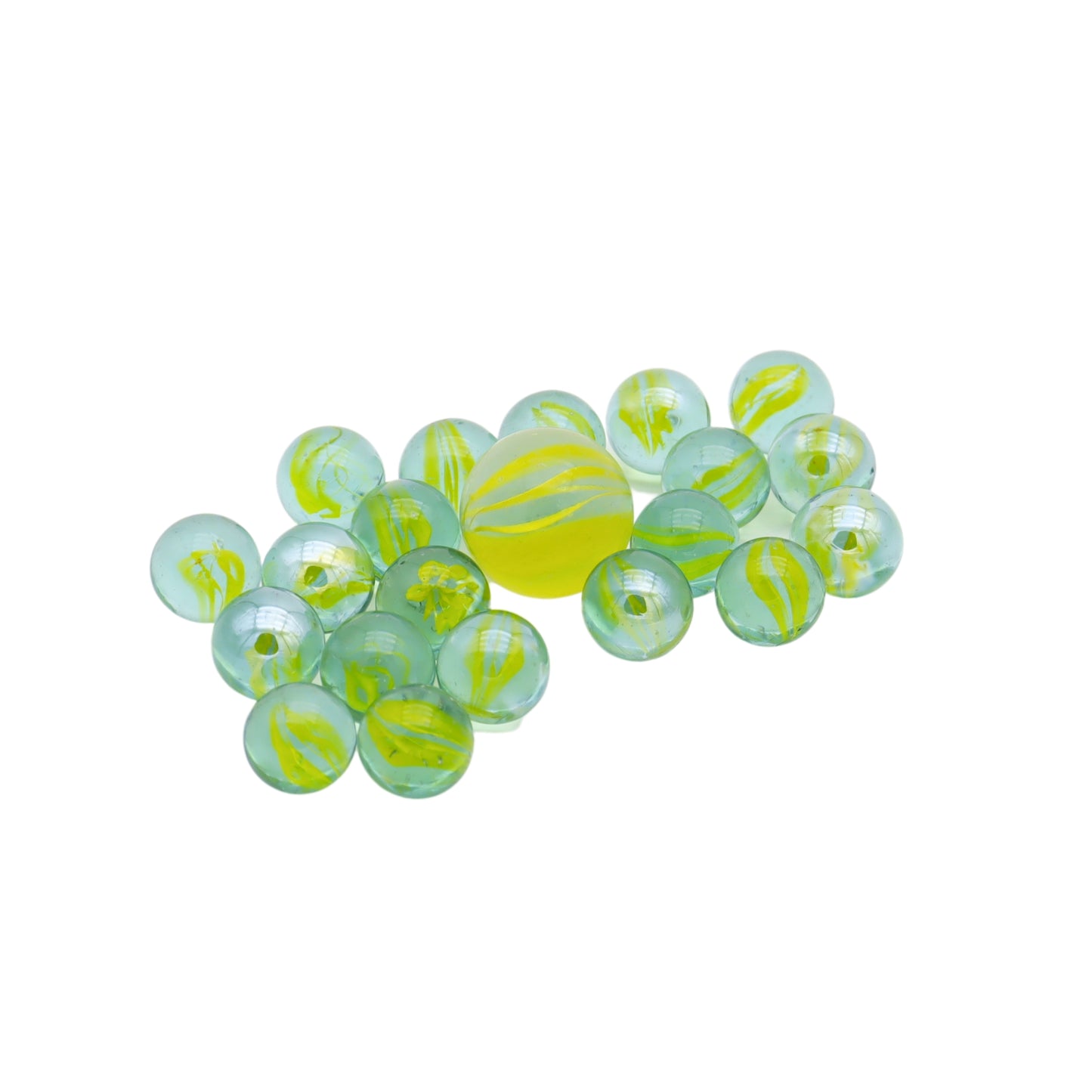 BILLES VERRE 20PCS ET 1 CALOT (BG17746) 144/36