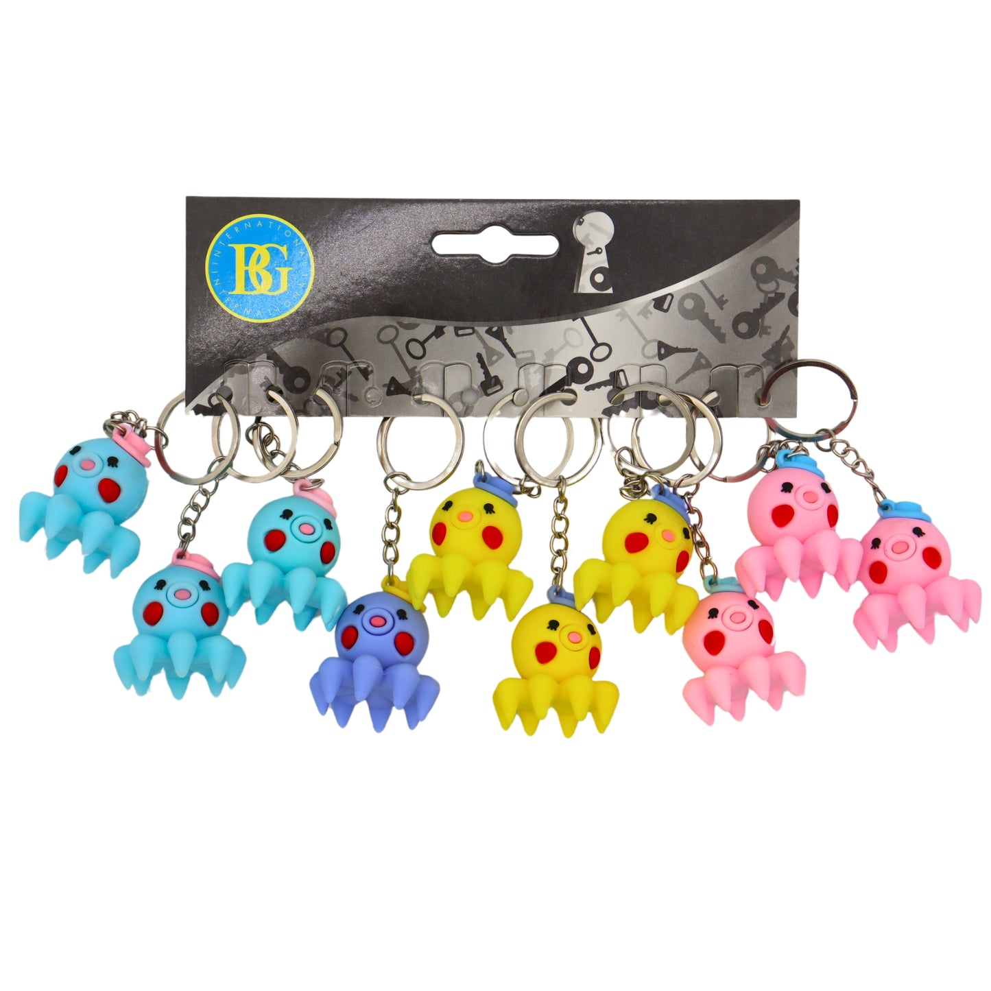 PORTE CLE PIEUVRE 4,5 CM X12PCS (BG18514) 576