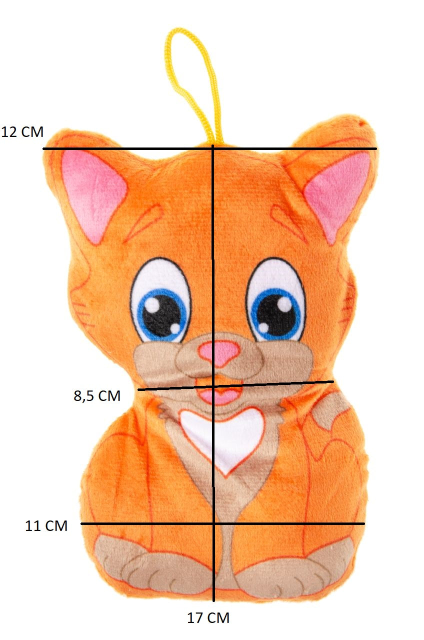 PELUCHE CHAT 18 CM X24PCS (LG1915) 336