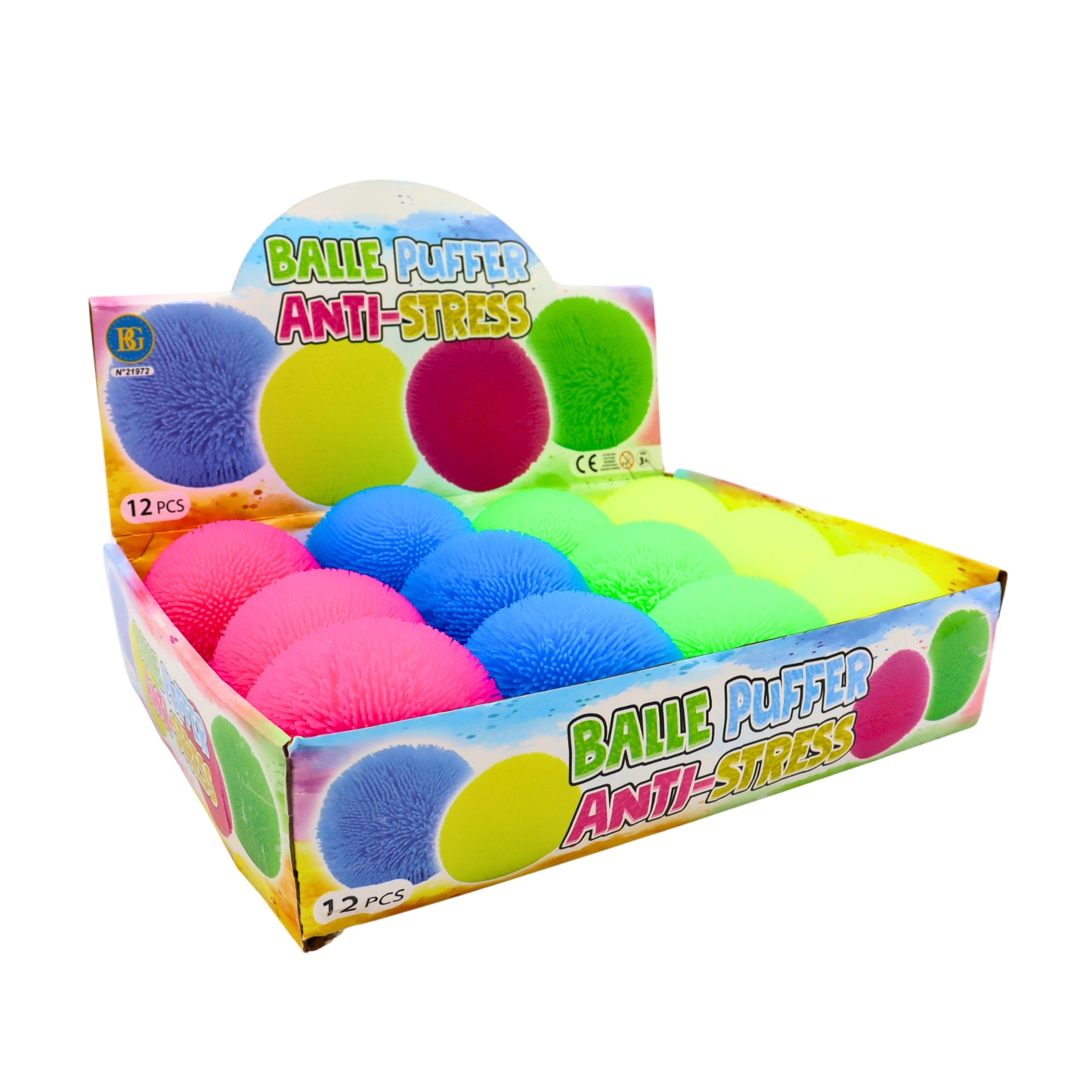 BALLE ANTISTRESS PUFFER X12PCS (BG21972) 72