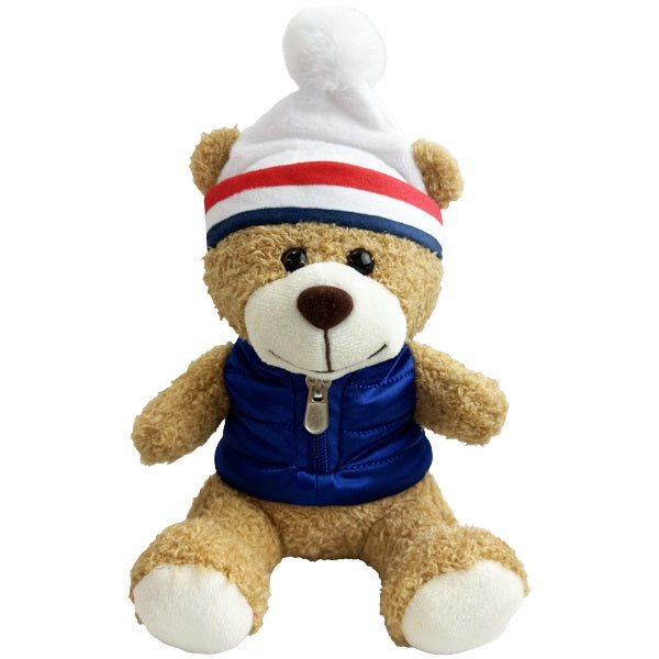 PELUCHE OURS BONNET 18CM (MJ30424) 120/12