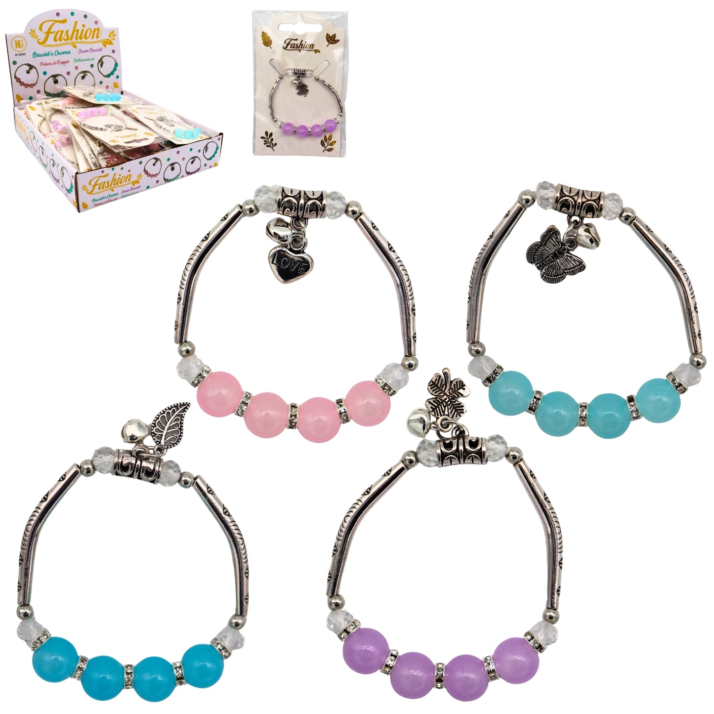 BRACELET CHARME METAL (BG32503) 24/360