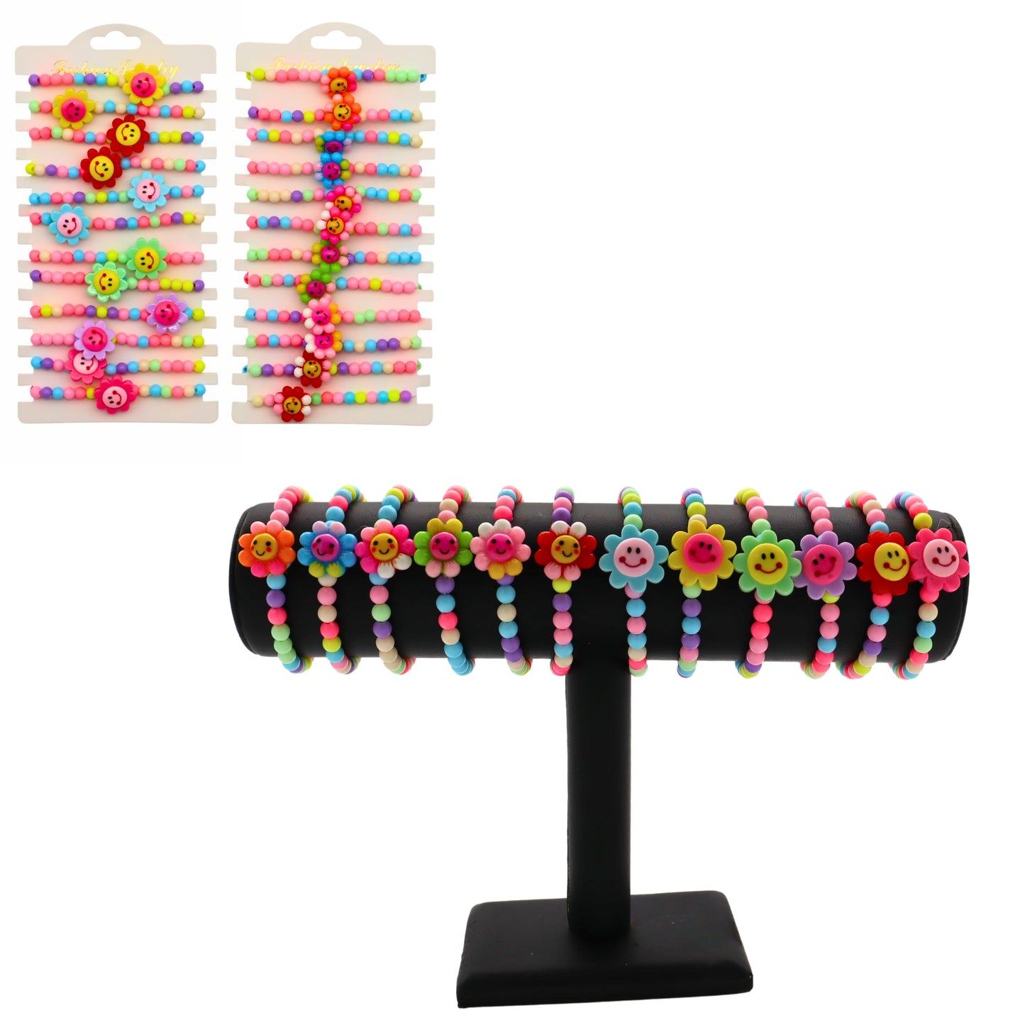 BRACELET FLEUR X 12PCS (BG32527) 1440/12