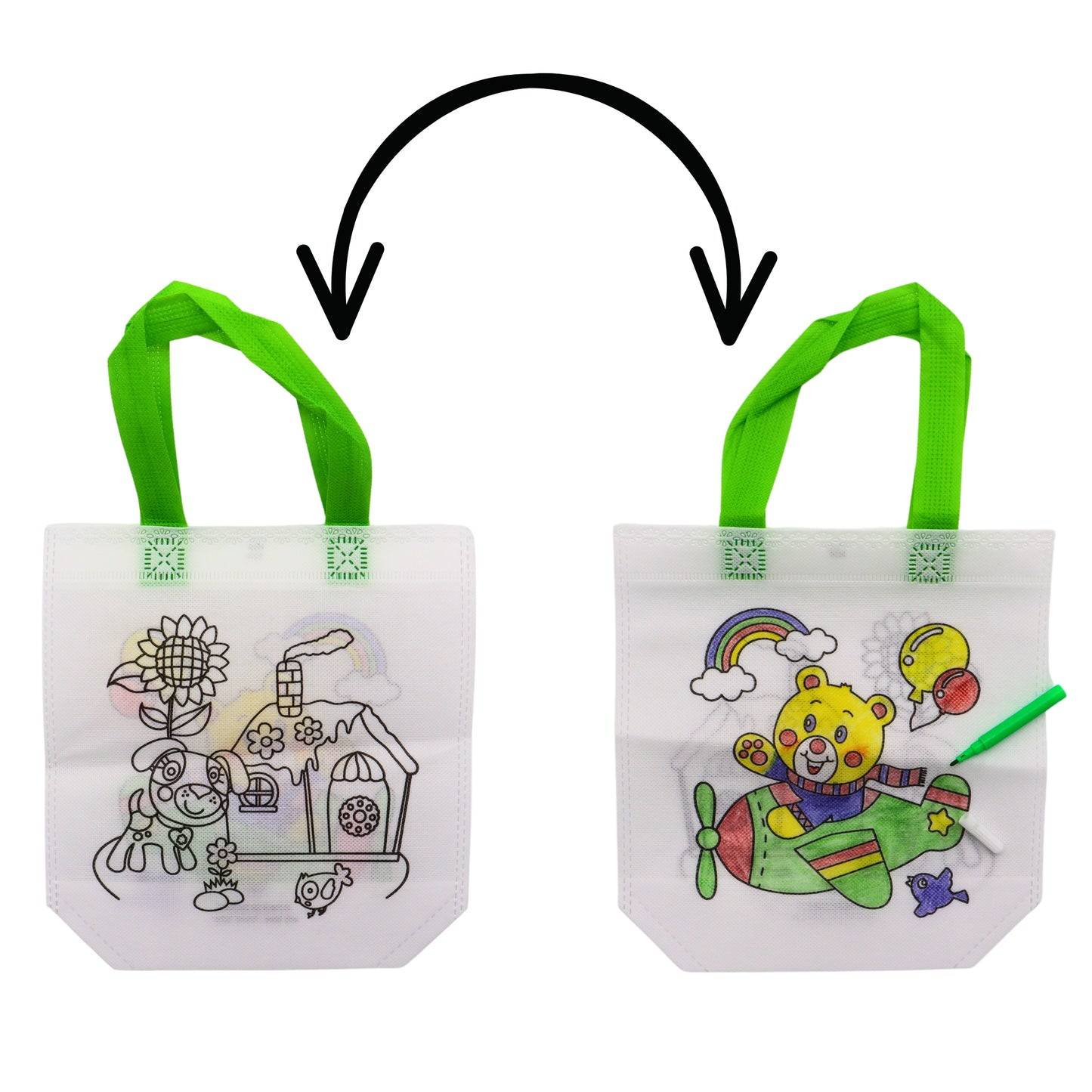 SAC A COLORIER 35 X 22 CM (BG38017) 288/144/24