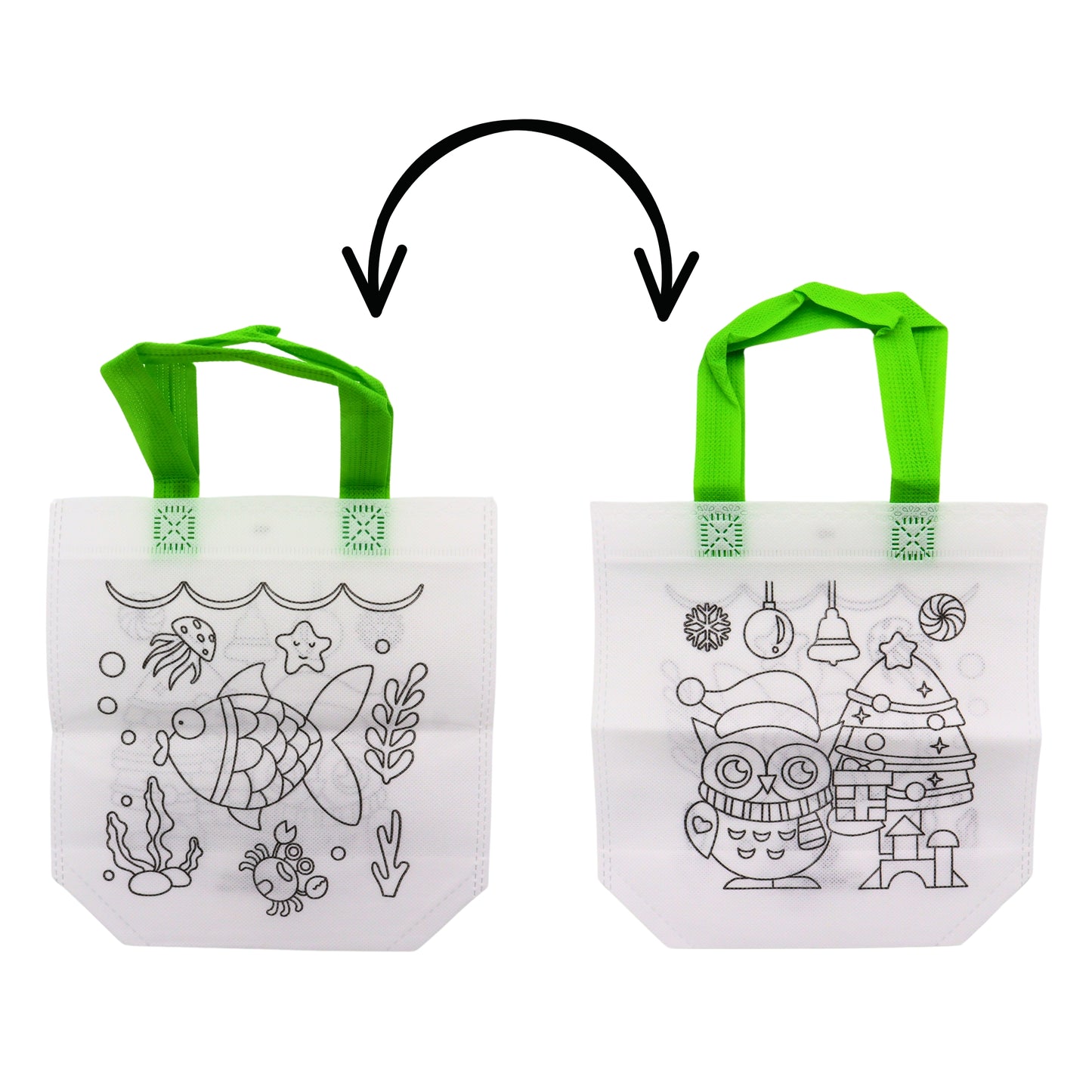 SAC A COLORIER 35 X 22 CM (BG38017) 288/144/24