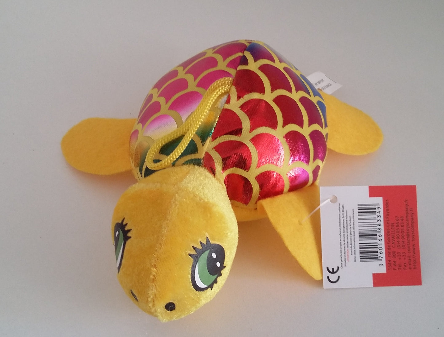 PELUCHE TORTUE IRISE 18 CM X 24 PCS (MJ40317)