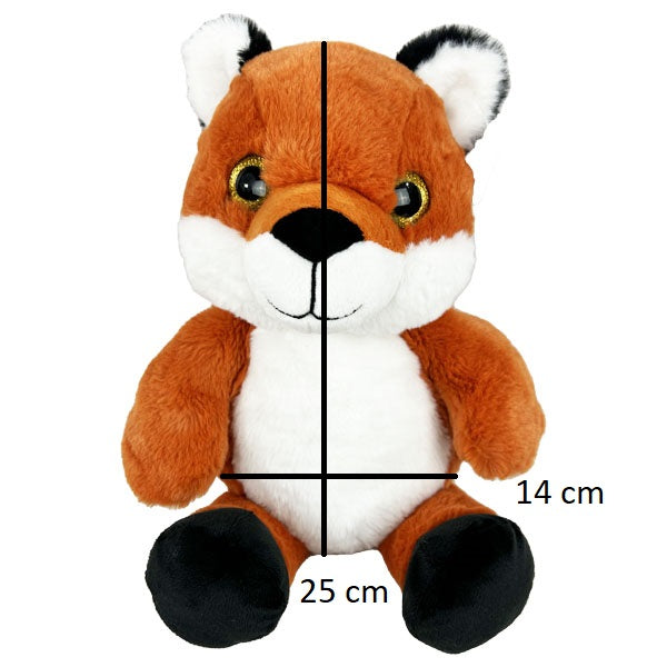 PELUCHE RENARD 25 CM (MJ40607)