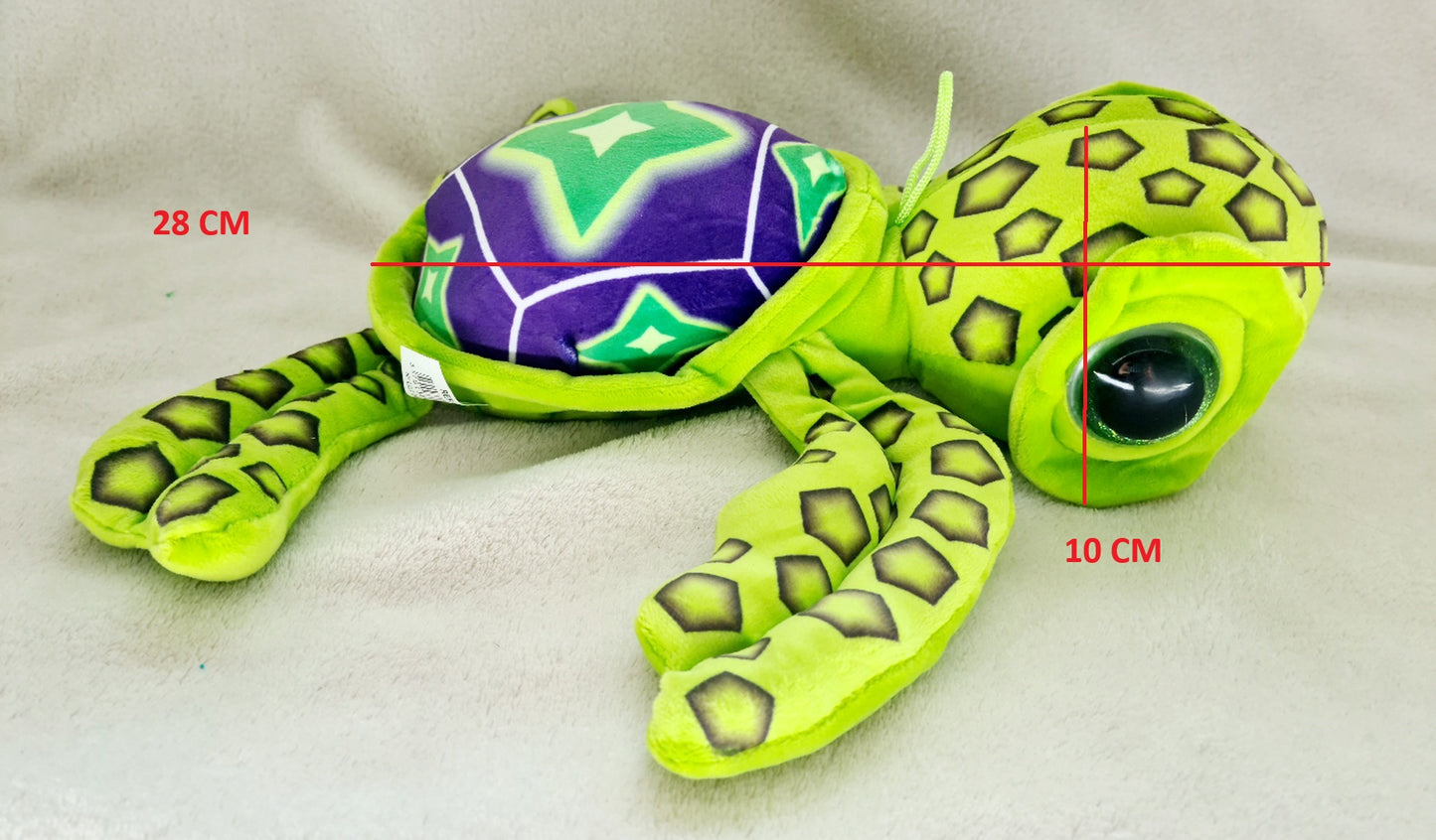 PELUCHE TORTUE GROS YEUX 30 CM (MJ40720) 96
