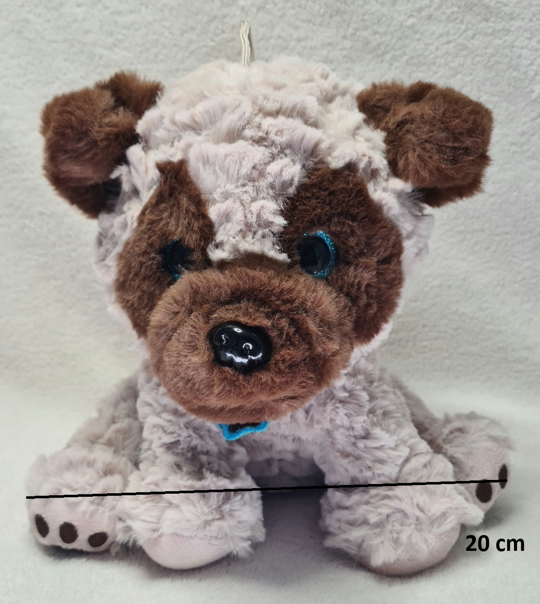 PELUCHE CHIEN BOUCLETTE 20 CM (MJ40751) 72