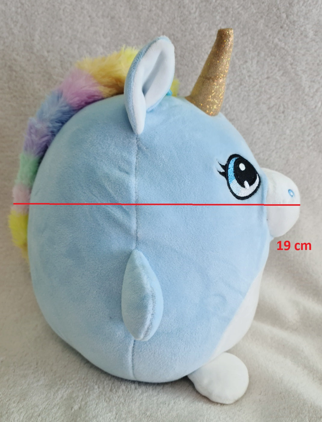 PELUCHE LICORNE BOULE 24 CM (MJ40867) 48