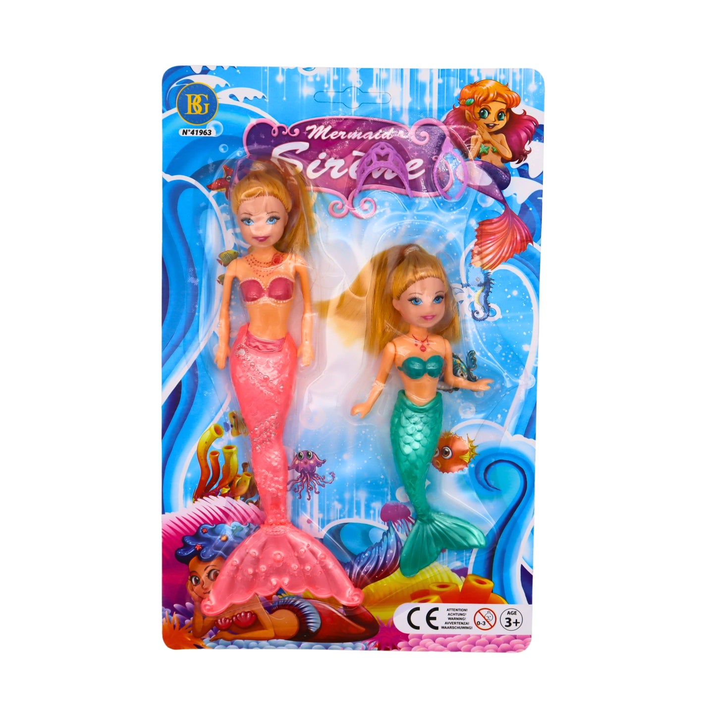 SIRENE ARTICULEE 2 PCS 21/16 CM (BG41963)