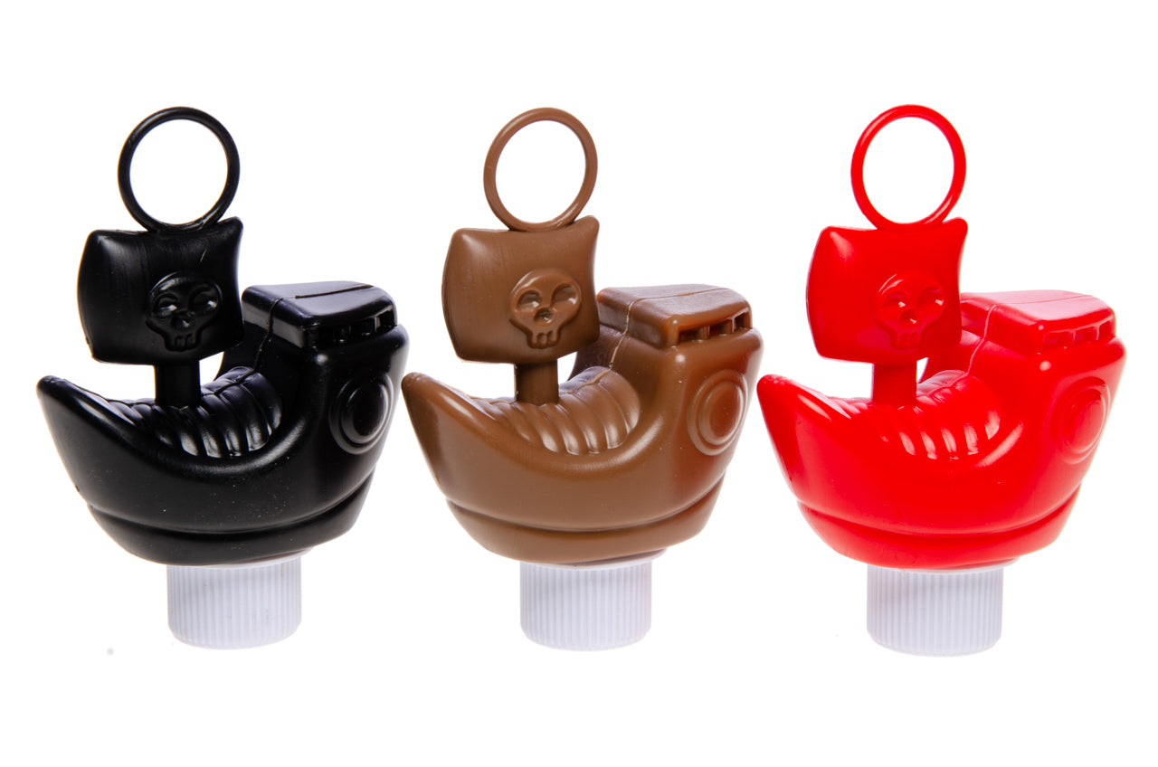 BATEAU PIRATE PECHE FLOTTANT 12 CM X15PCS (LG4606)