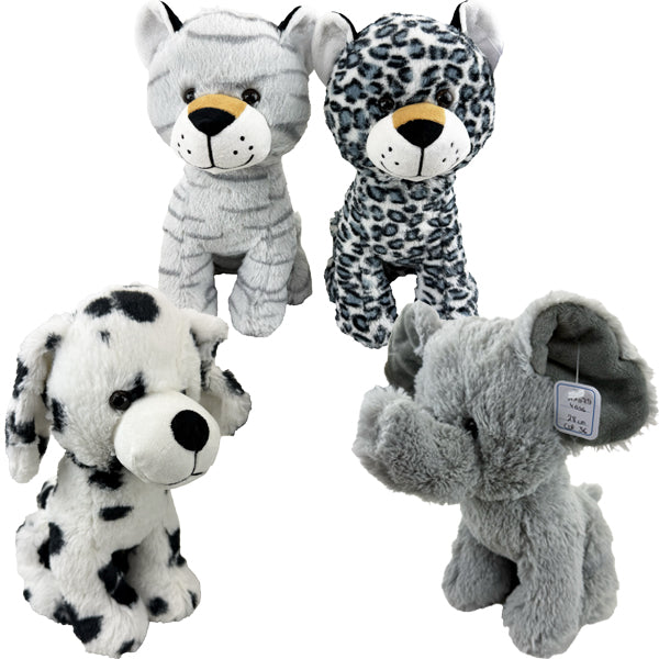PELUCHE ANIMAUX 28 CM 4A X 12 PCS (MJ41079) 60