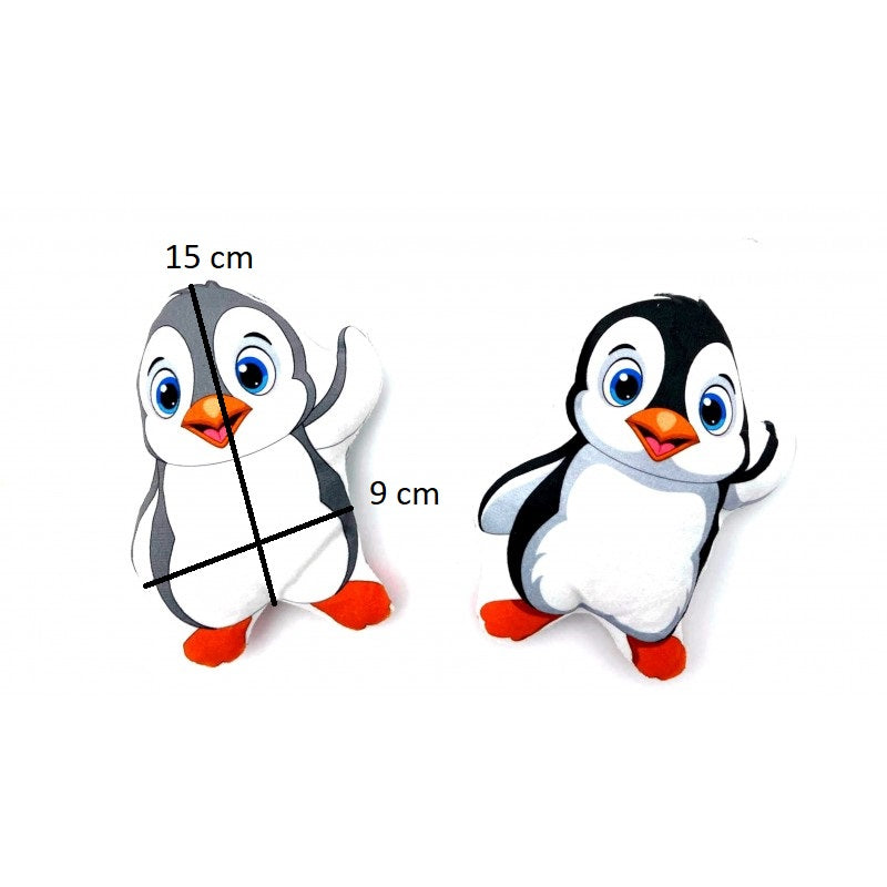 PELUCHE PINGOUIN 15 CM X 12 PCS (BG79317)