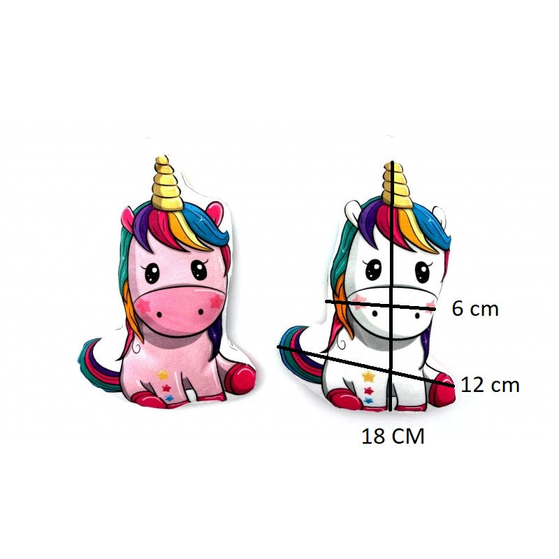 PELUCHE LICORNE 18 CM X 12 PCS (BG79324)