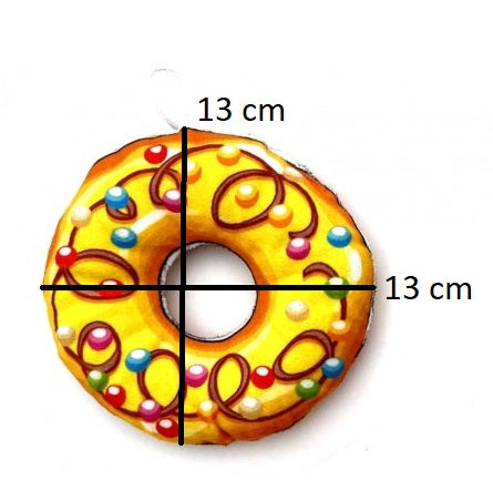 PELUCHE DONUTS 13 CM X 12 PCS (BG79355)