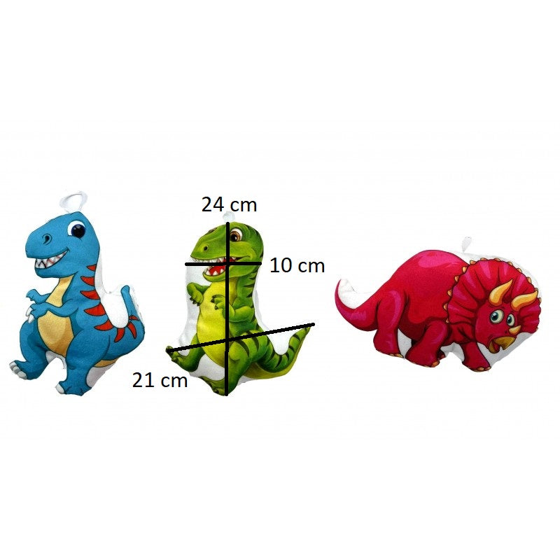 PELUCHE DINOSAURE 24 CM X 12 PCS (BG79454)