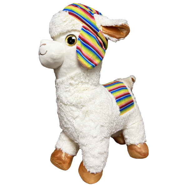 GROSSE PELUCHE LAMA 80 CM (MJ80054)