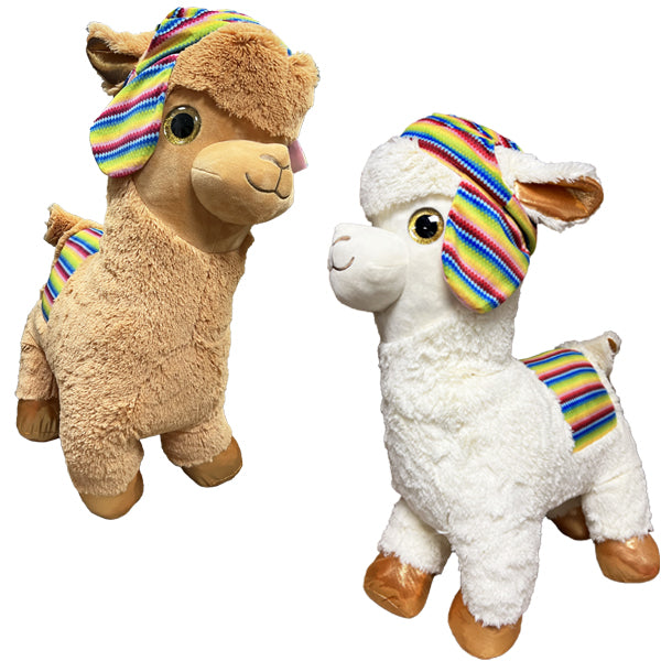 GROSSE PELUCHE LAMA 80 CM (MJ80054)