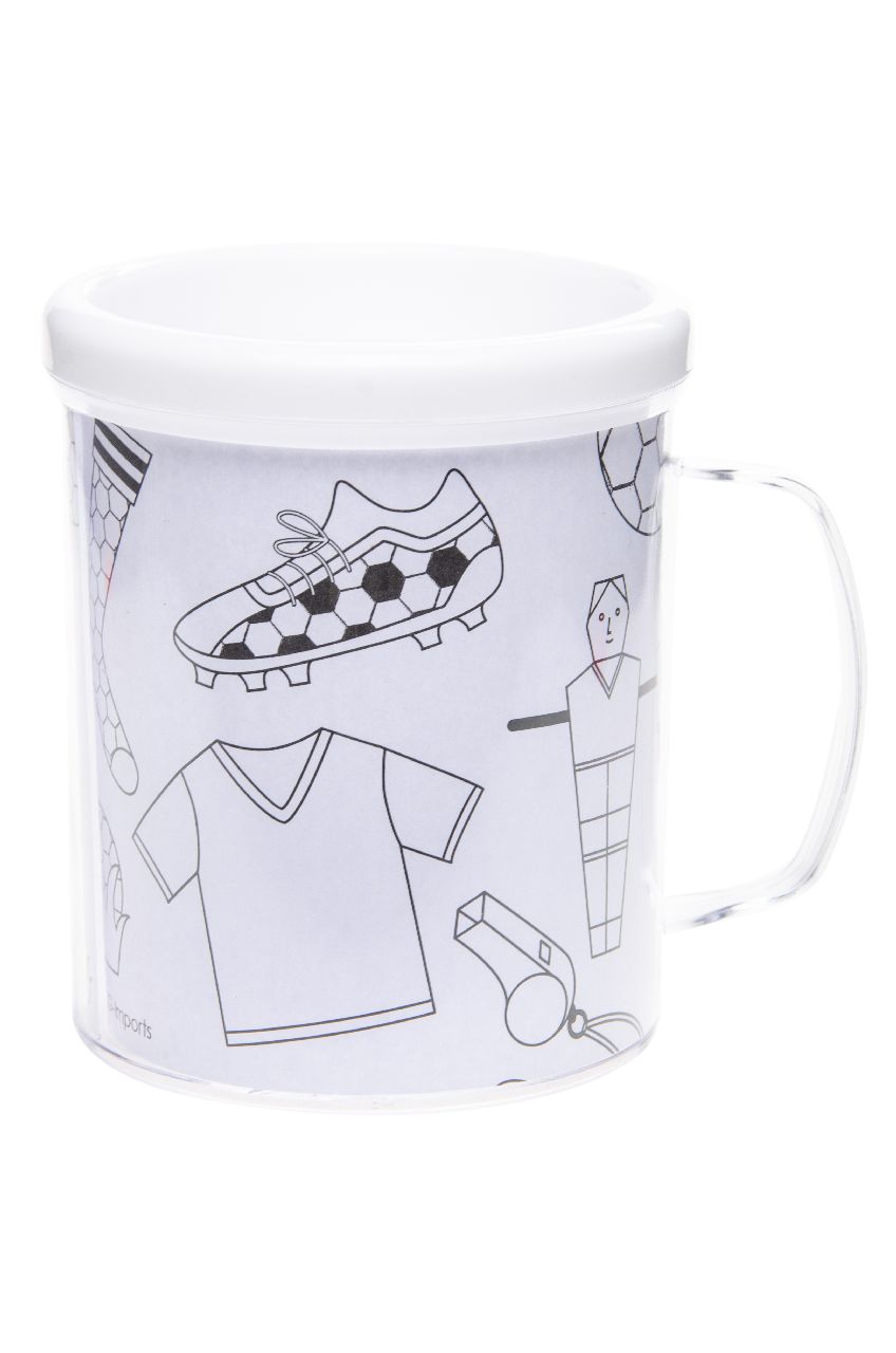 TASSE DESSIN A COLORIER FOOT (LG8206) 144/36