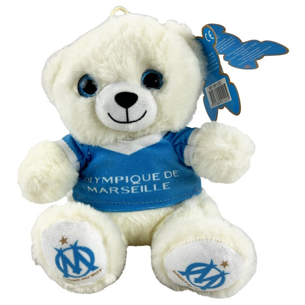 PELUCHE OURS OLYMPIQUE MARSEILLE 18 CM (MJOM11225) 120