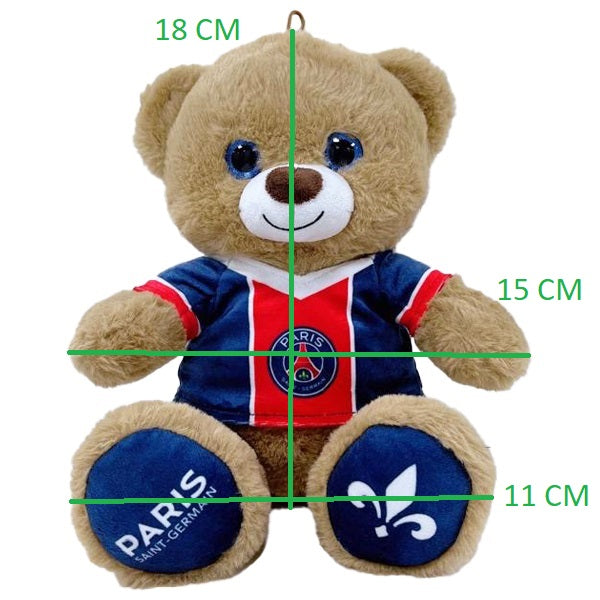 PELUCHE OURS PARIS SAINT GERMAIN 18 CM (MJPSG11287) 120