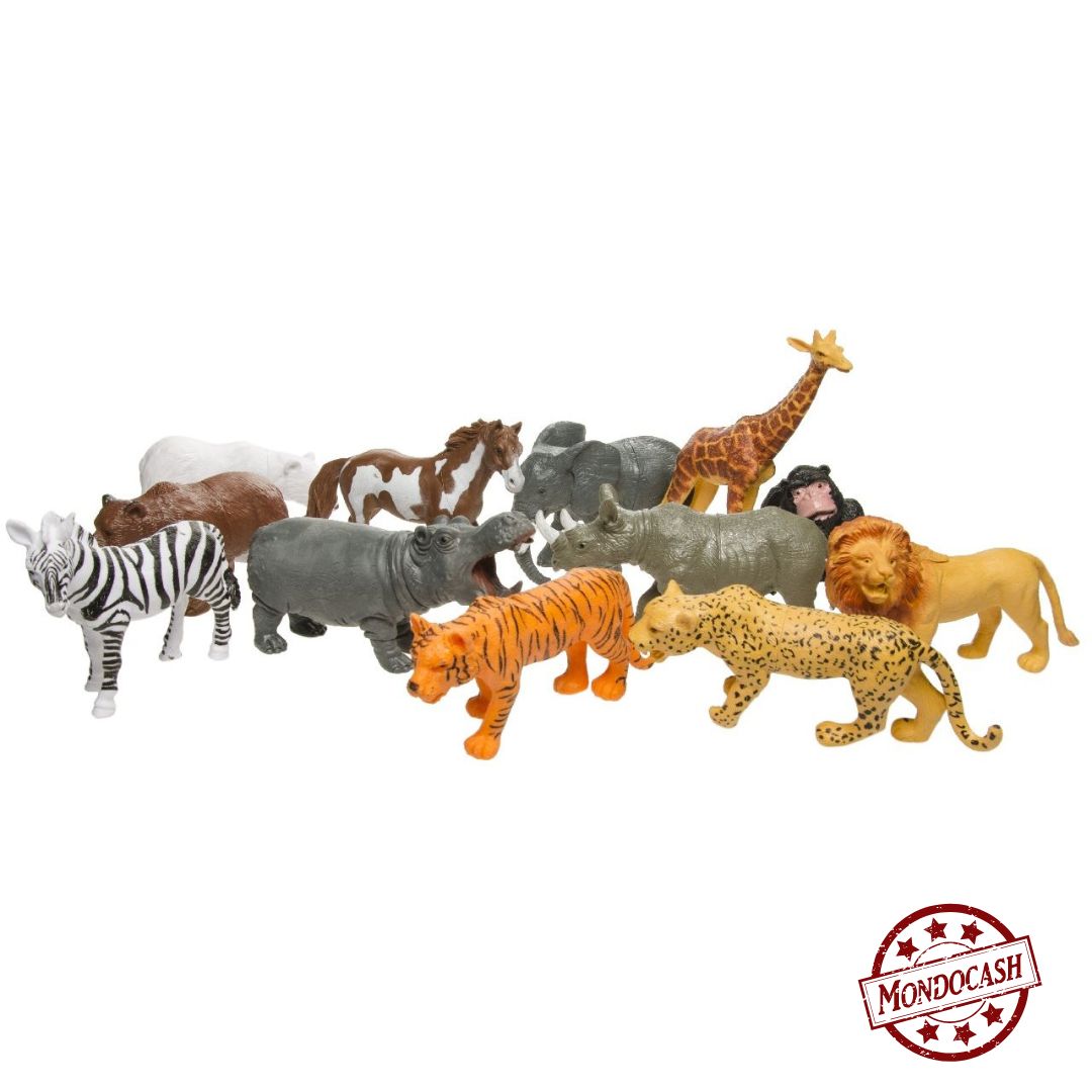 ANIMAUX SAUVAGES X12PCS (LG9581) 216