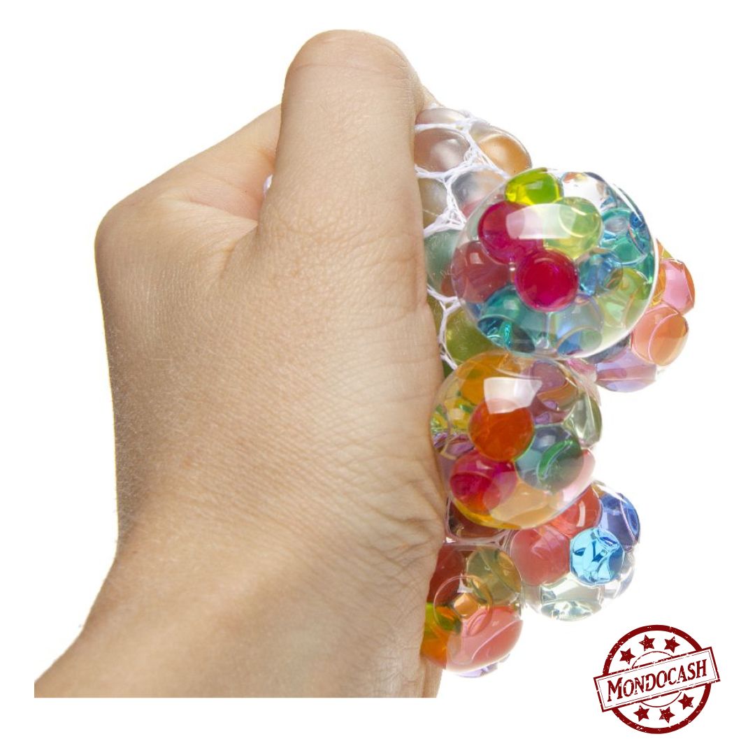 BALLE CERVELLE MULTICOLORE 6,5 CM X12PCS (LG9254)216