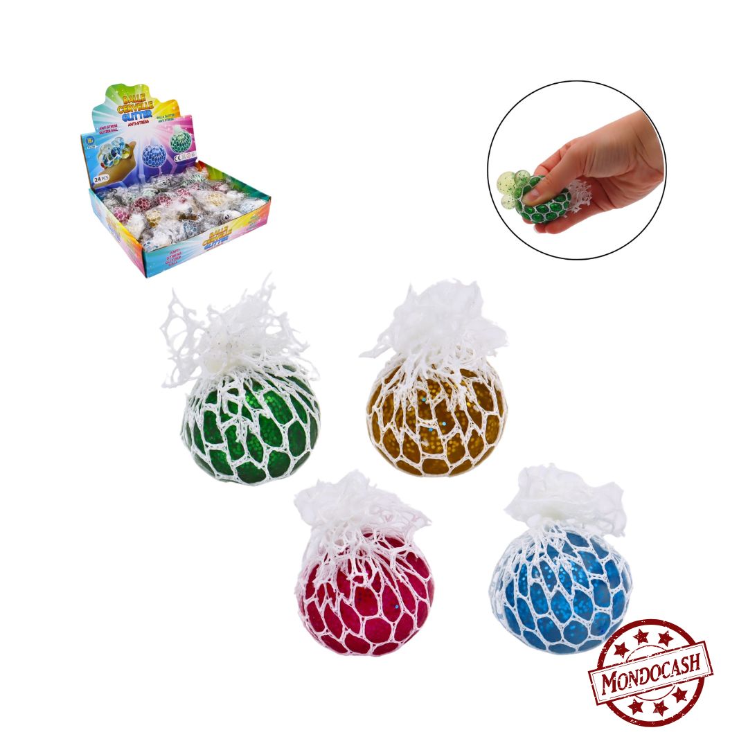 BALLE CERVELLE PAILLETTE X24PCS (BG22788) 288/24