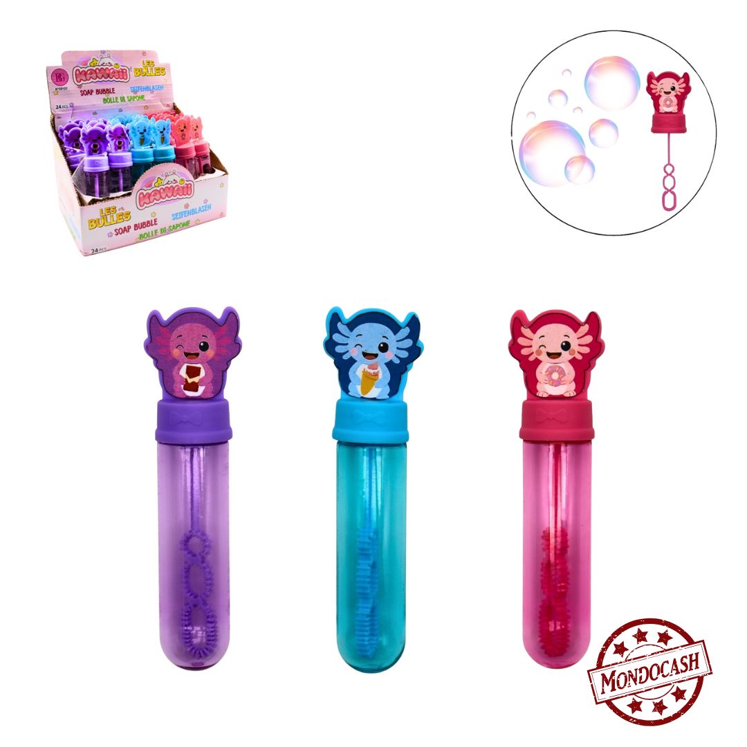 BULLE AXOLOTL KAWAII 35ML 14CM X24PCS (BG22122) 432/24