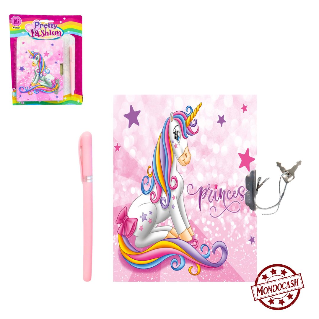 CARNET INTIME CADENAS LICORNE (BG38994) 24/144