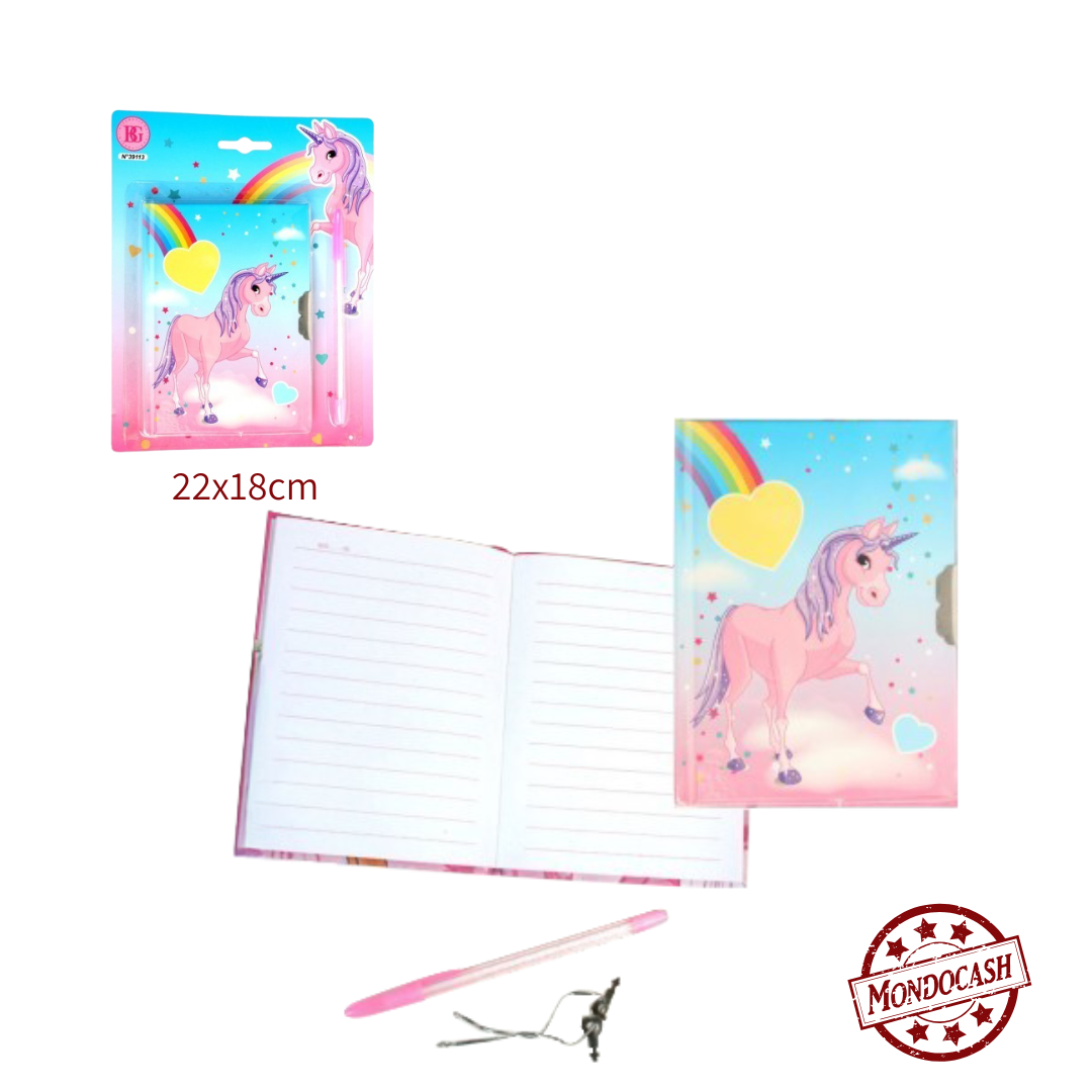 CARNET INTIME LICORNE (BG39113) 24/144