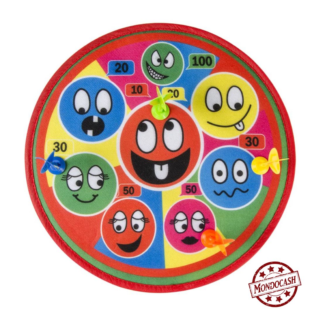 CIBLE VELCRO 36 CM 4 FLECHETTES (LG5201) 72/36