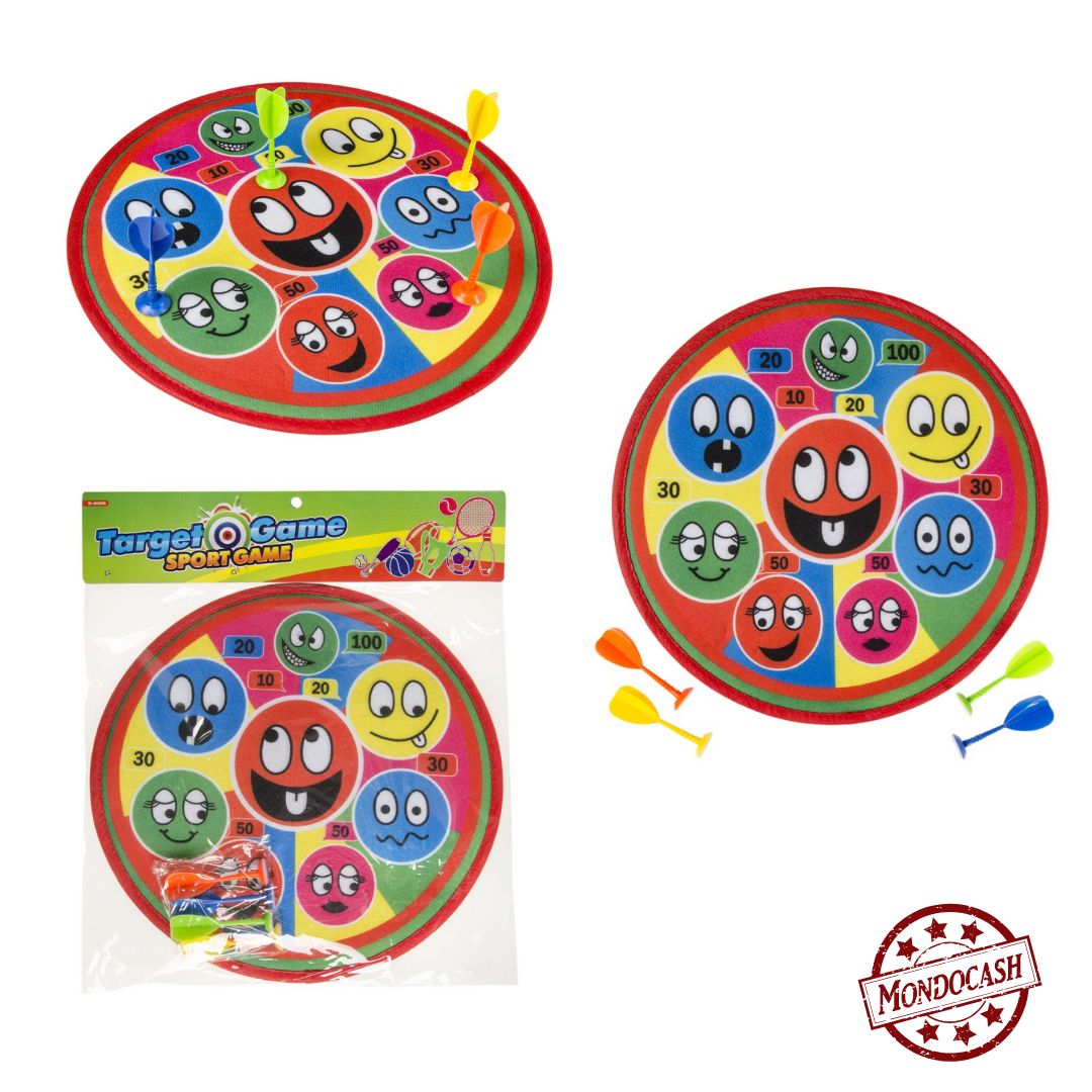 CIBLE VELCRO 36 CM 4 FLECHETTES (LG5201) 72/36