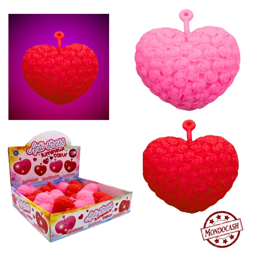 COEUR ANTISTRESS LUMINEUX X12PCS (BG16046) 288