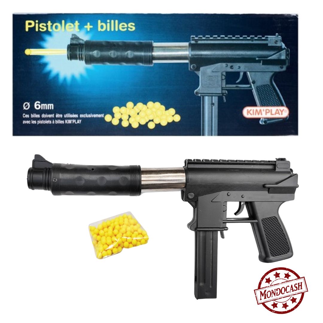 FUSIL POMPE BILLES 27 CM (CO300020) 96/24