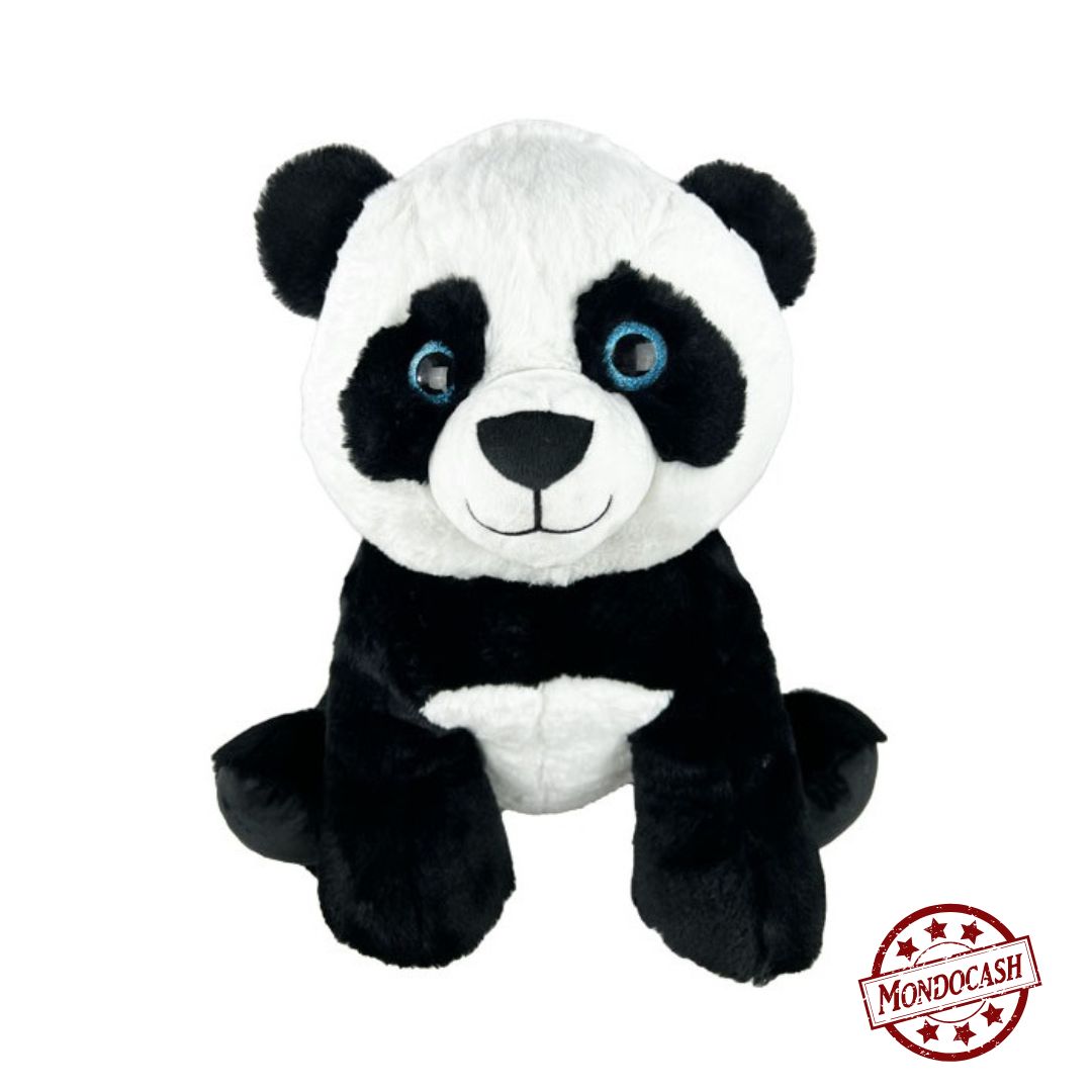 GROSSE PELUCHE PANDA ASSIS 50 CM (MJ80009) 8