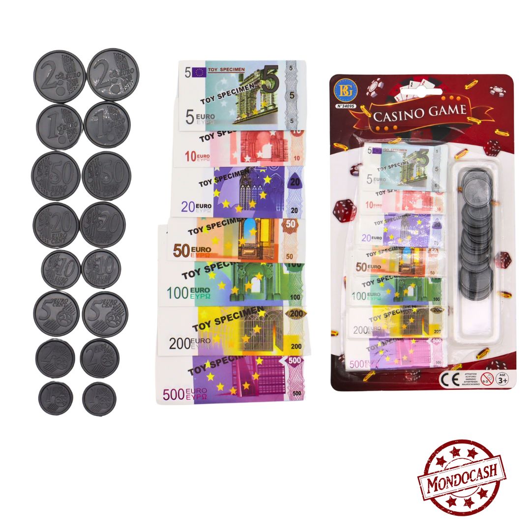 JEU DE MONNAIE 37 PCS (BG34095) 24/288