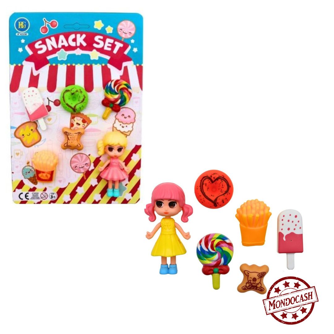 POUPEE 9 CM 5 GOURMANDISES (BG42250) 96/24