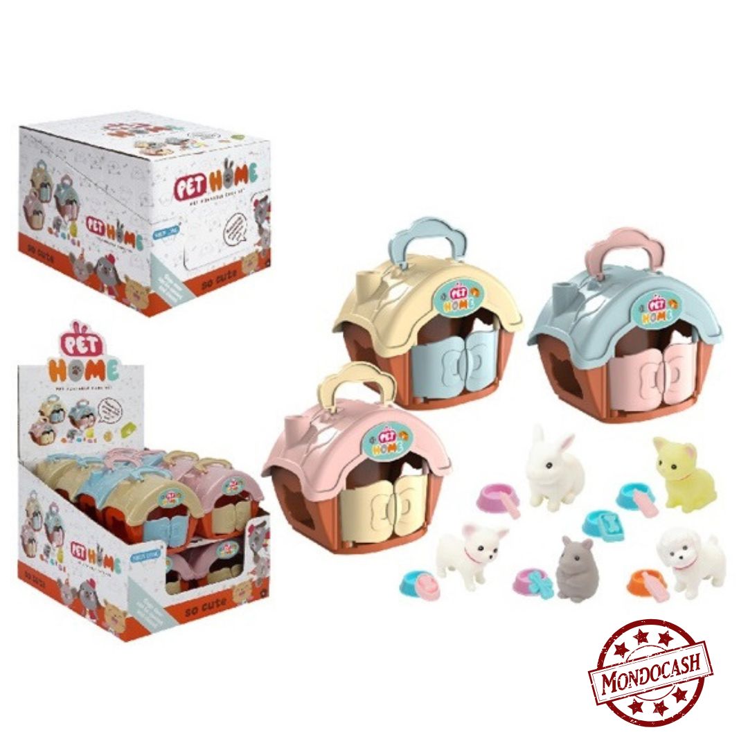 NICHE 5 ANIMAUX X16PCS (CO287)96/16