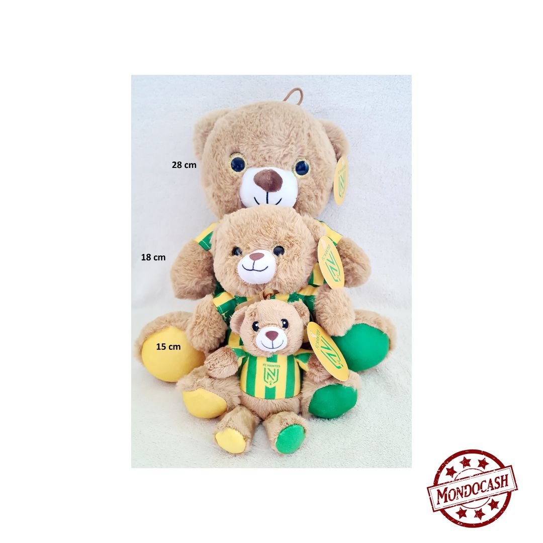 PELUCHE OURS FC NANTES 18 CM (MJFCN11744) 120/12