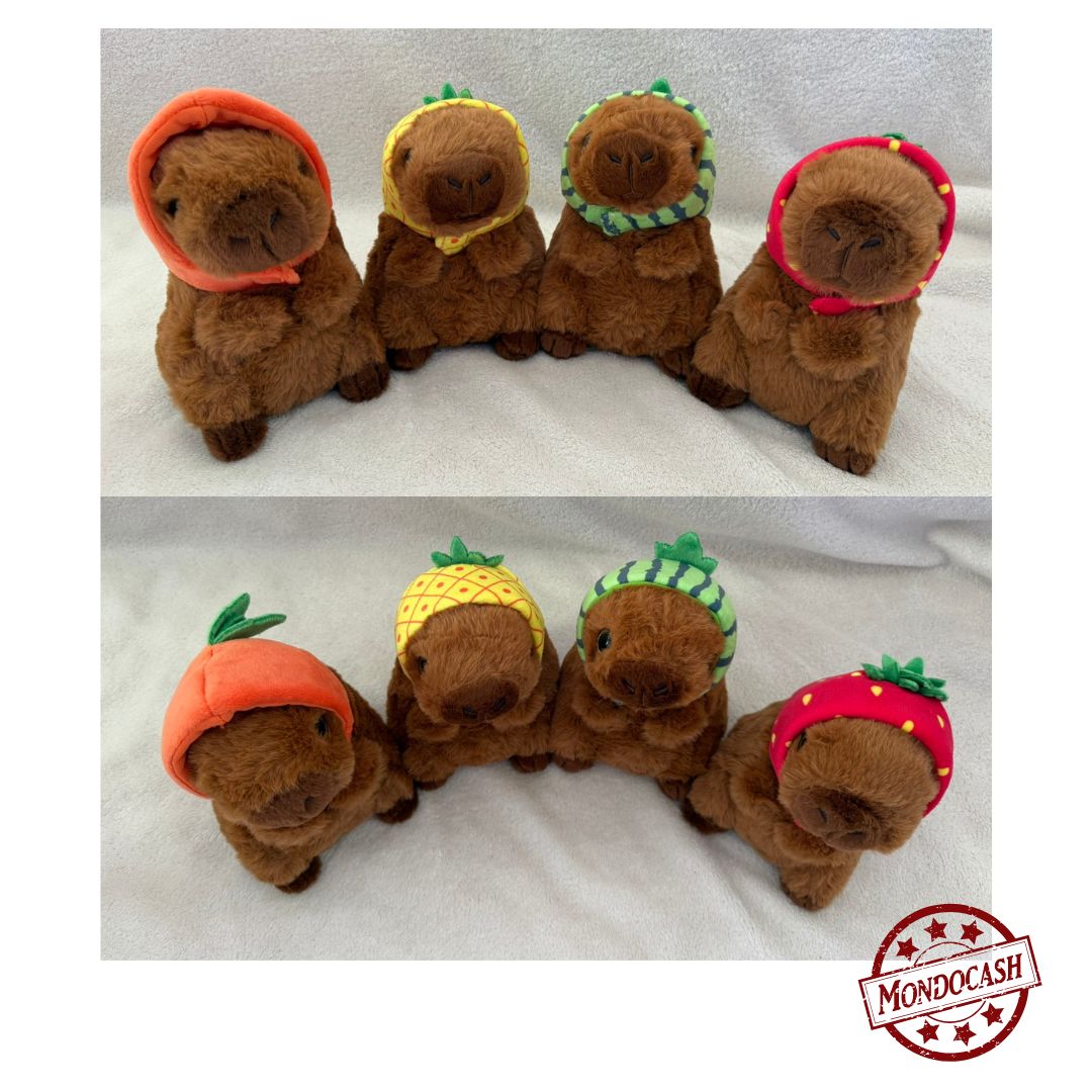 PELUCHE CAPYBARA FOULARD 15CM 4A (MJ30455) 144/24
