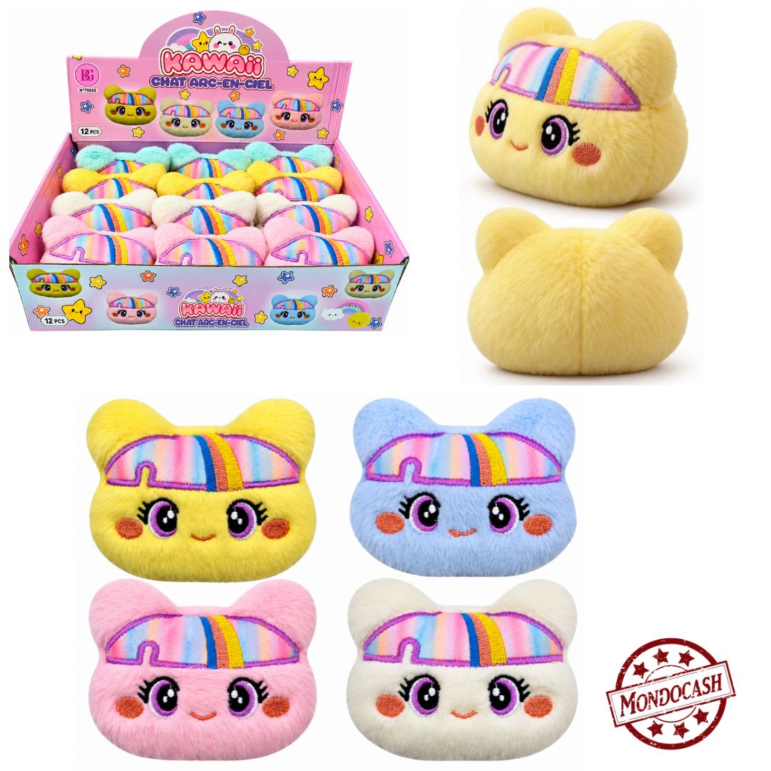 PELUCHE CHAT KAWAII 10 CM X 12 PCS (BG78020) 288/12