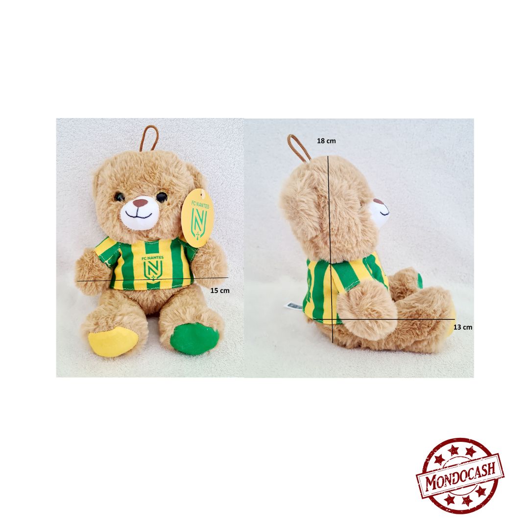 PELUCHE OURS FC NANTES 18 CM (MJFCN11744) 120/12